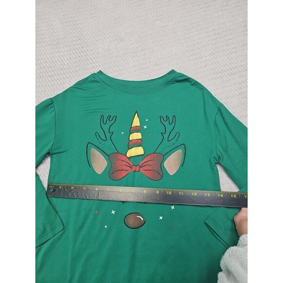 Christmas Dress Girls XS 4/5 Long & Short Sleeve - Picture 3 of 8